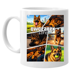 Owczarek Life - kubek na prezent