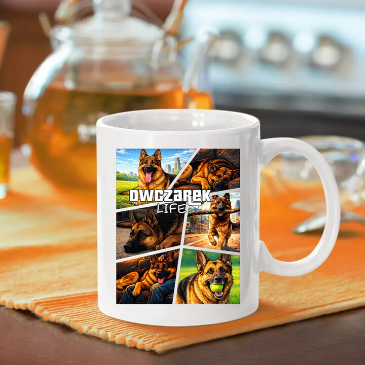 Owczarek Life - kubek na prezent