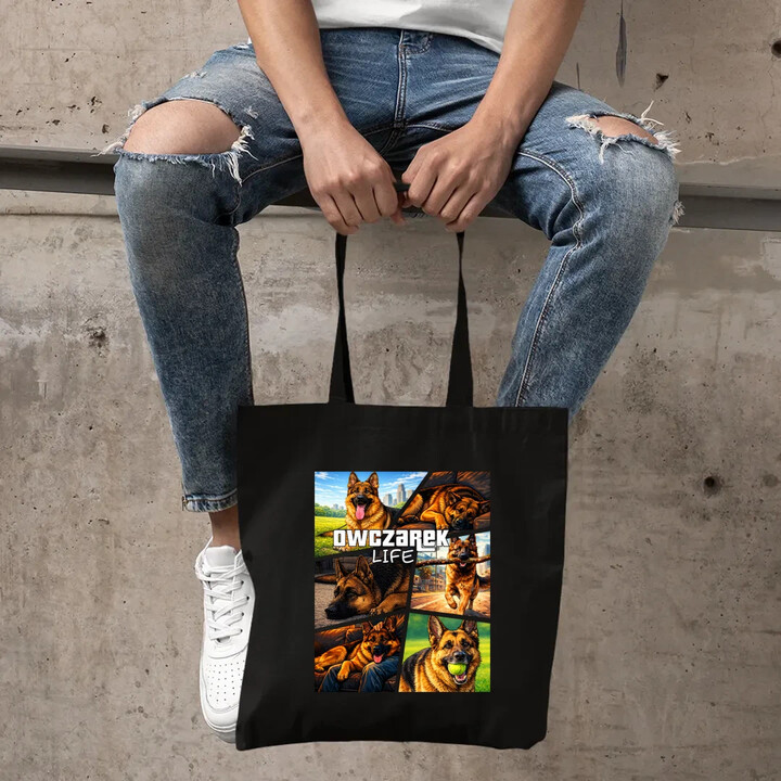 Owczarek Life - torba na prezent