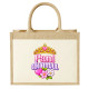 Pani domu - Torba z juty na prezent