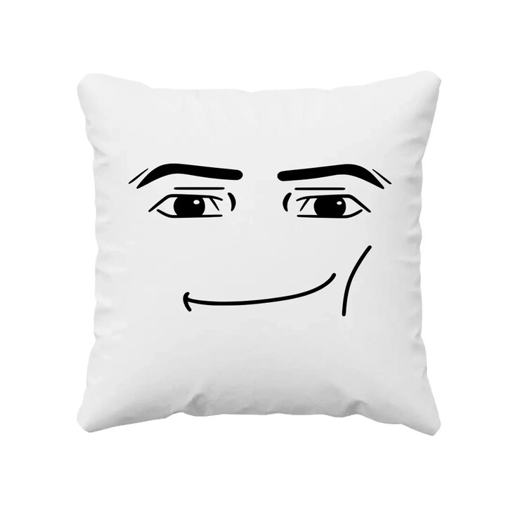Man face - dla fanów gry Roblox - poduszka na prezent