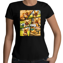 York life - damska koszulka na prezent