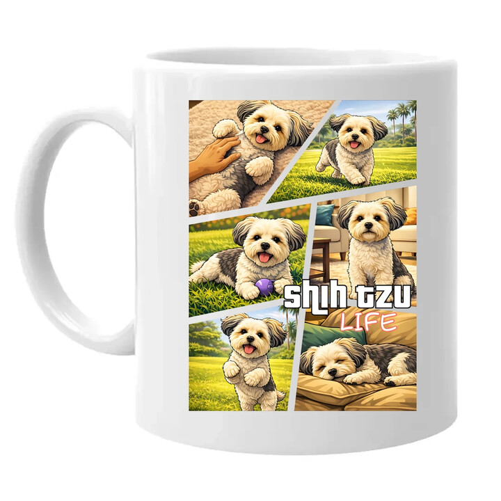 Shih Tzu Life - kubek na prezent
