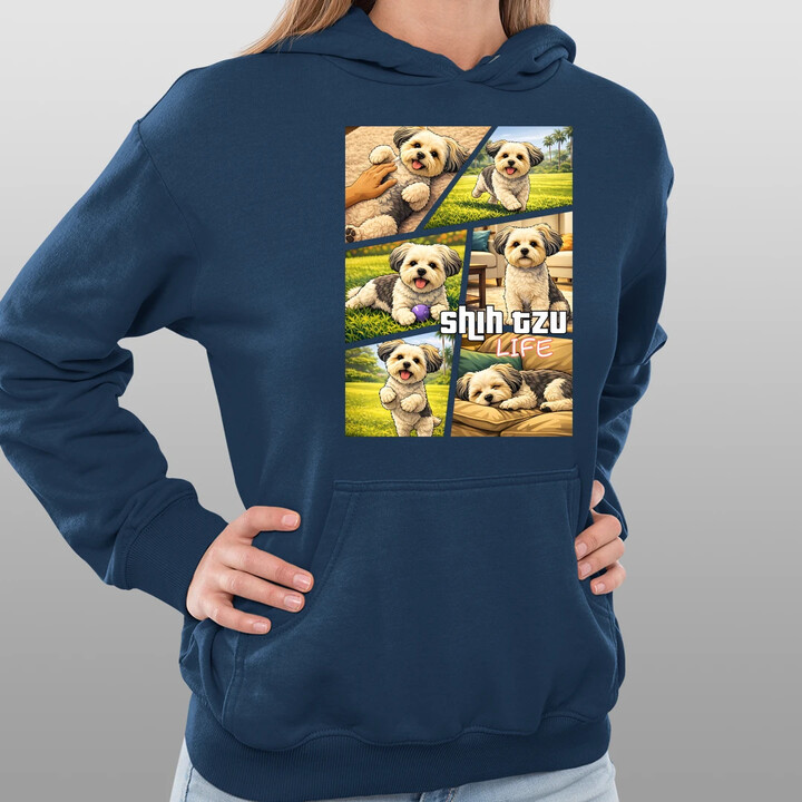 Shih Tzu Life - damska bluza na prezent