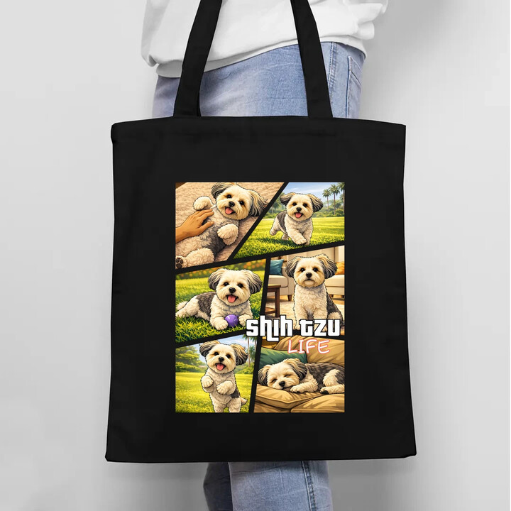 Shih Tzu Life - torba na prezent