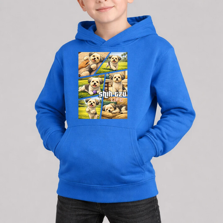 Shih Tzu Life - dziecięca bluza na prezent