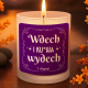 Wdech i ku*wa wydech - świeczka zapachowa na prezent