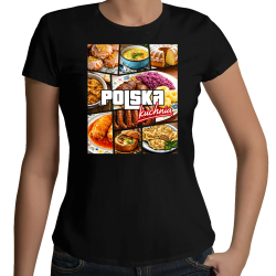 Kuchnia polska - damska koszulka na prezent