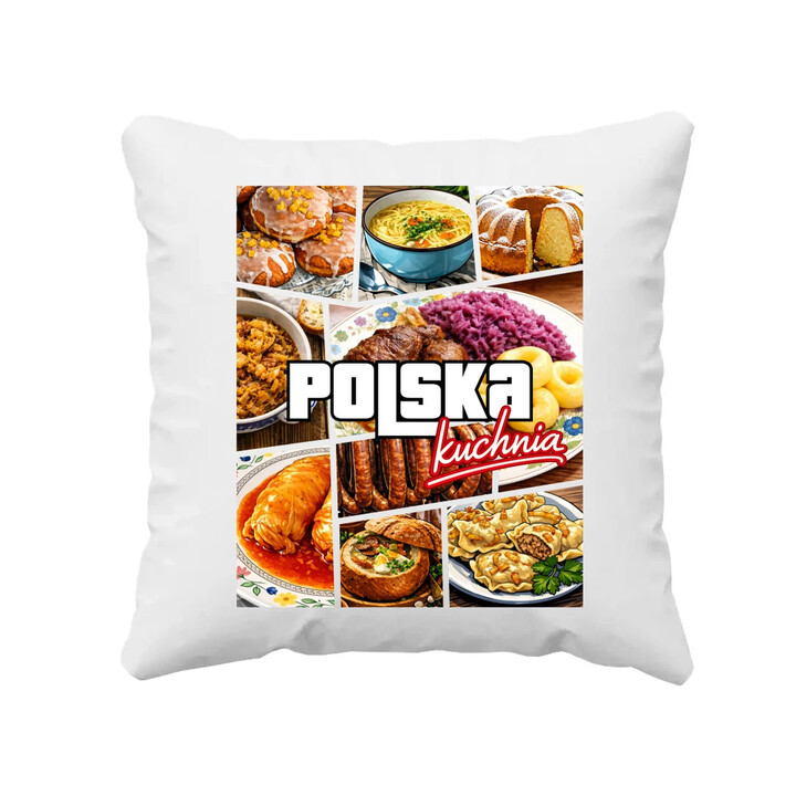 Kuchnia polska - poduszka na prezent