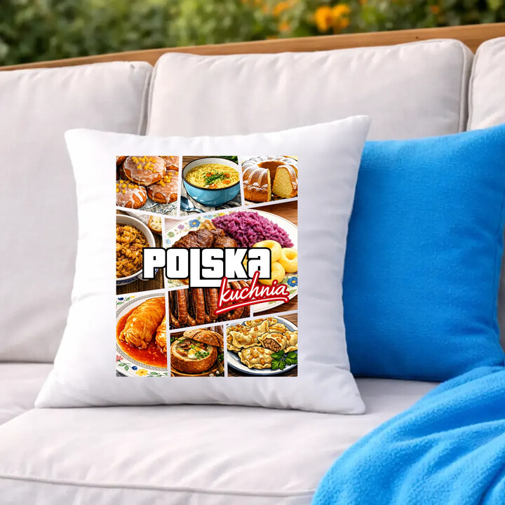 Kuchnia polska - poduszka na prezent
