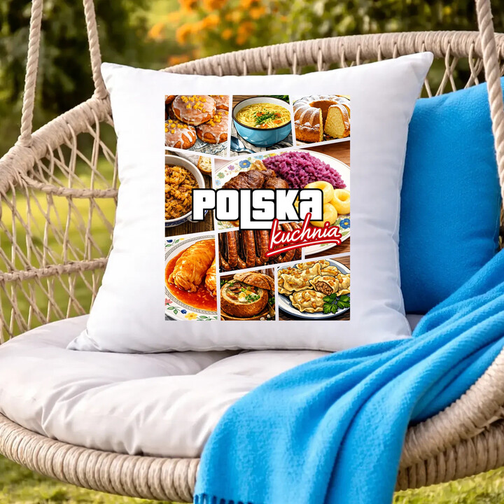 Kuchnia polska - poduszka na prezent
