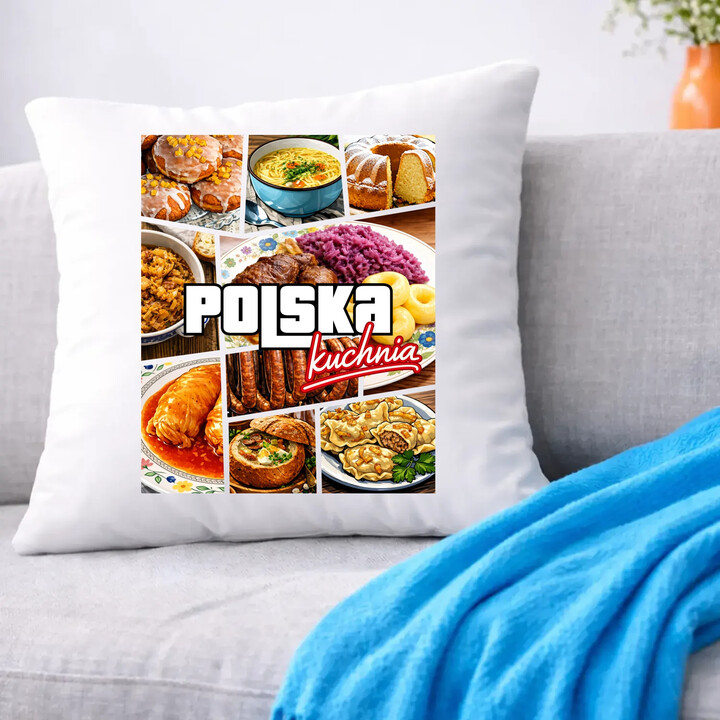 Kuchnia polska - poduszka na prezent