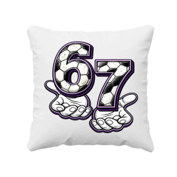 67 Football - poduszka na prezent