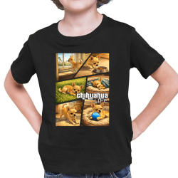 Chihuahua life - dziecięca koszulka na prezent