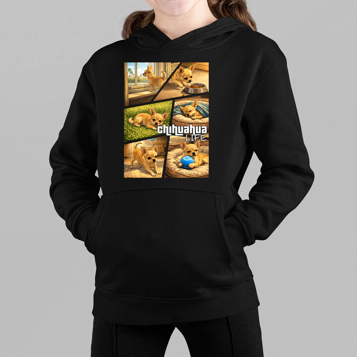 Chihuahua life - dziecięca bluza na prezent