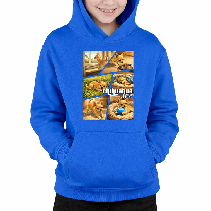 Chihuahua life - dziecięca bluza na prezent