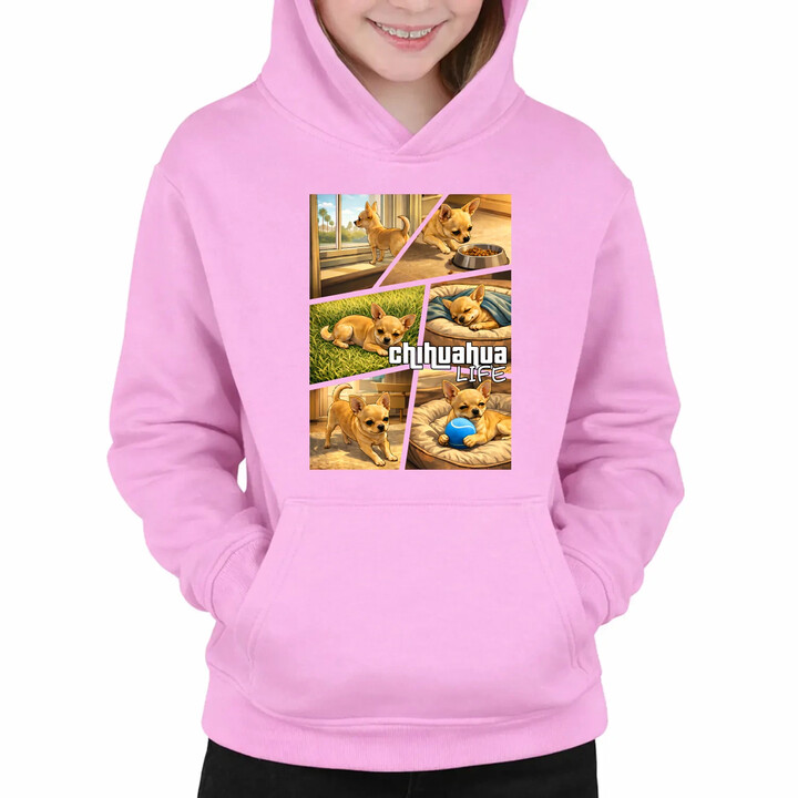 Chihuahua life - dziecięca bluza na prezent