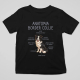 Anatomia border collie - dziecięca koszulka na prezent