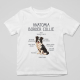Anatomia border collie - dziecięca koszulka na prezent