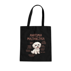 Anatomia maltańczyka - torba na prezent