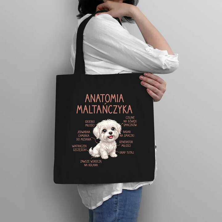 Anatomia maltańczyka - torba na prezent