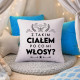 Z takim ciałem po co mi włosy? - poduszka na prezent