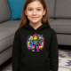 Kolorowe six seven - 67 - wersja dla dziewczynki - inspirowane Roblox - dziecięca bluza na prezent