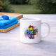 Kolorowe six seven - 67 - inspirowane Roblox - kubek na prezent