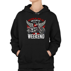 Mam już inne plany na weekend - motocykl - damska bluza na prezent