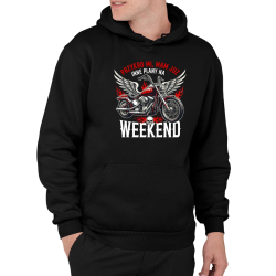 Mam już inne plany na weekend - motocykl - męska bluza na prezent