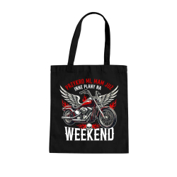 Mam już inne plany na weekend - motocykl - torba na prezent