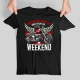 Mam już inne plany na weekend - motocykl - męska koszulka na prezent