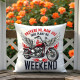 Mam już inne plany na weekend - motocykl - poduszka na prezent