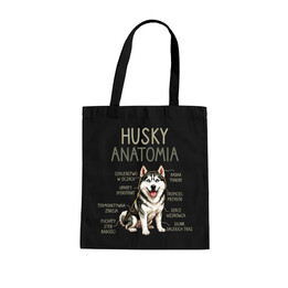 Husky anatomia - torba na prezent
