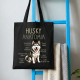 Husky anatomia - torba na prezent