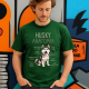 Husky anatomia - męska koszulka na prezent