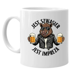 Jest szwagier, jest impreza - kubek na prezent