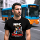 NPC w szkole, final boss w domu - męska koszulka na prezent