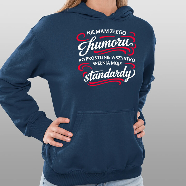 Nie mam złego humoru - damska bluza na prezent