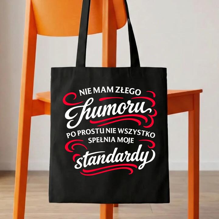 Nie mam złego humoru - torba na prezent