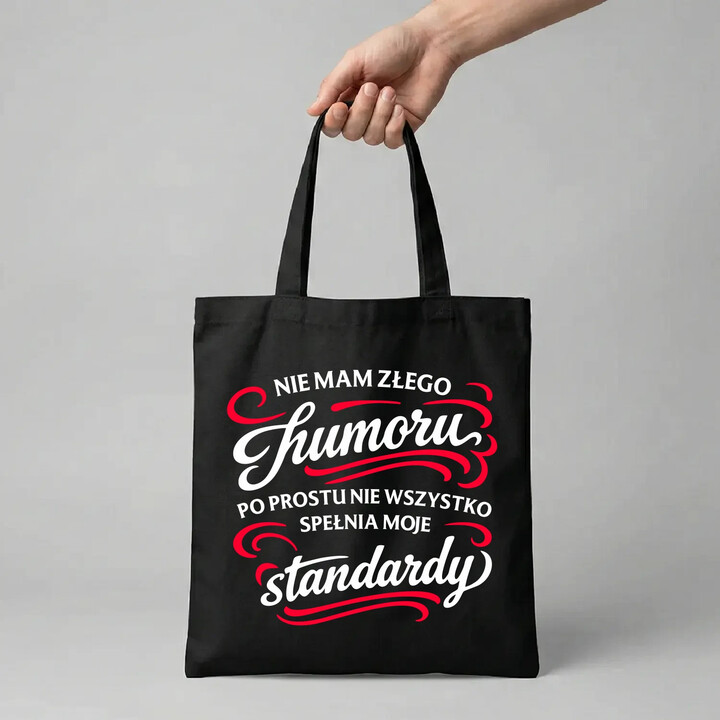 Nie mam złego humoru - torba na prezent