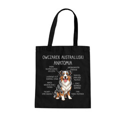 Owczarek Australijski - anatomia - torba na prezent