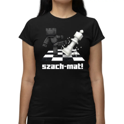 Szach-mat! - damska koszulka na prezent