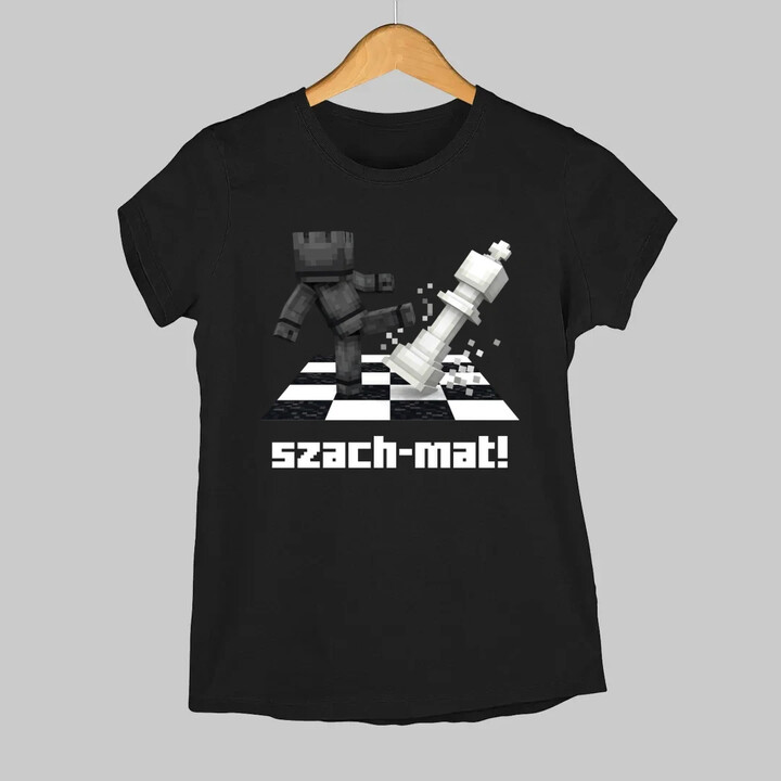 Szach-mat! - damska koszulka na prezent