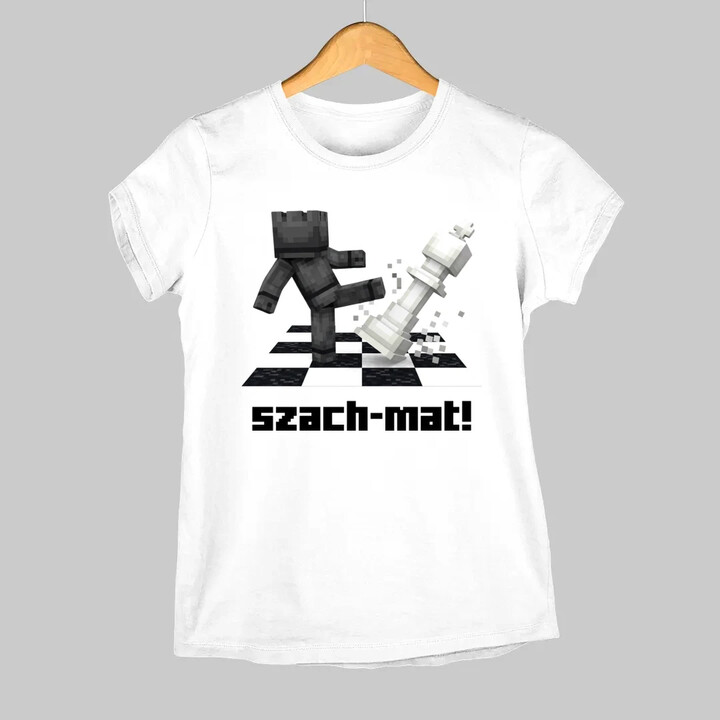 Szach-mat! - damska koszulka na prezent