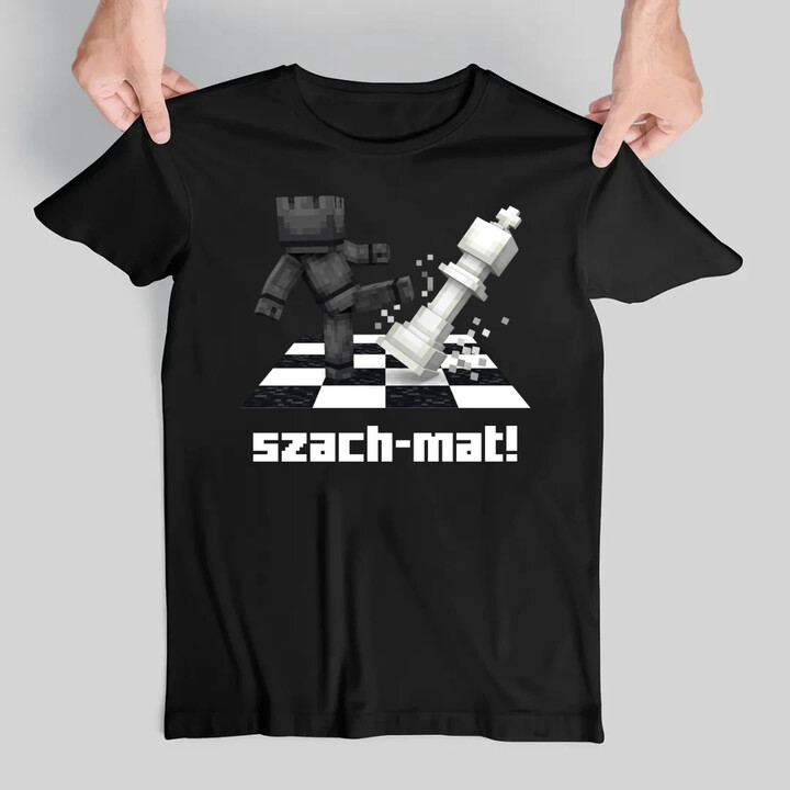 Szach-mat! - męska koszulka na prezent