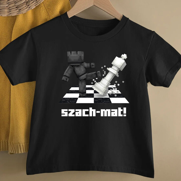 Szach-mat! - dziecięca koszulka na prezent