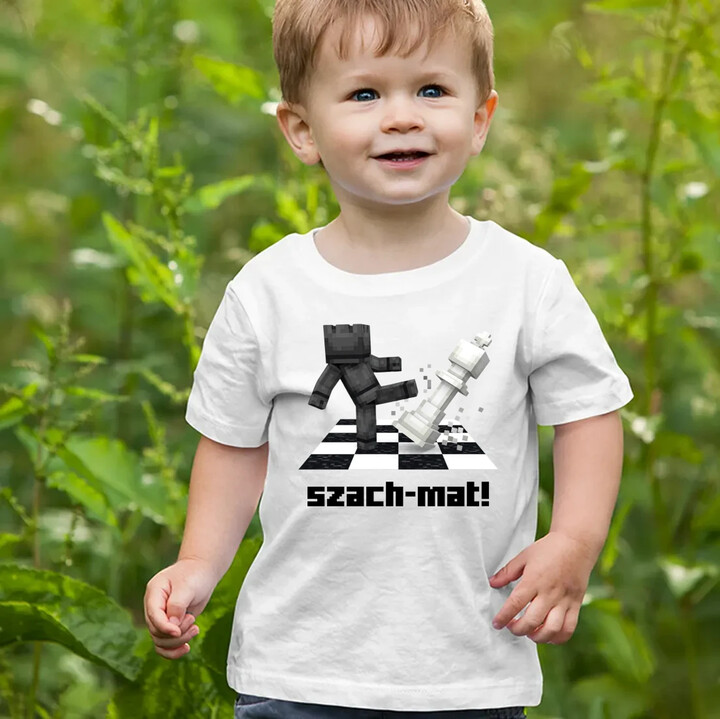 Szach-mat! - dziecięca koszulka na prezent