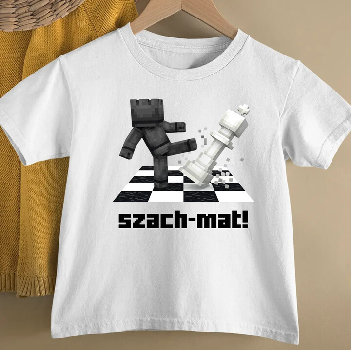Szach-mat! - dziecięca koszulka na prezent