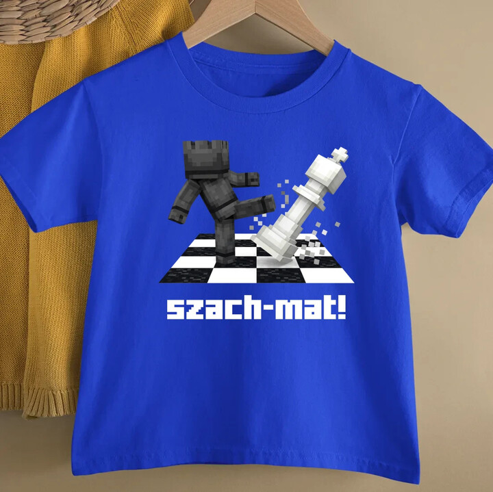 Szach-mat! - dziecięca koszulka na prezent
